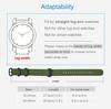 28mm Gray Ballistic Nylon Watch One Easy Interchangeable Band Strap, Piece,