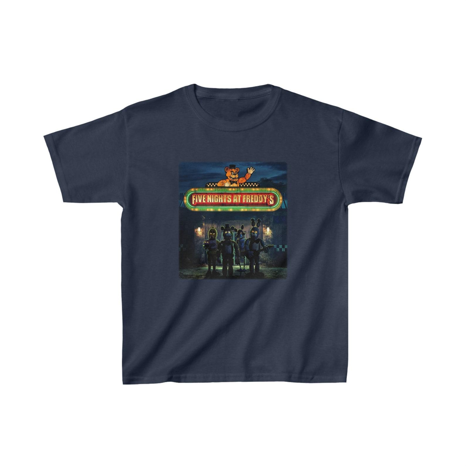 Kids Five Nights at Freddy s T-Shirt, Movie Poster Print 110