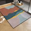 VIKAMA Entrance Door Mat For Modern Minimalist Bathroom, Water-Absorbing Toilet, Easy To Clean Carpet For Home Decoration.