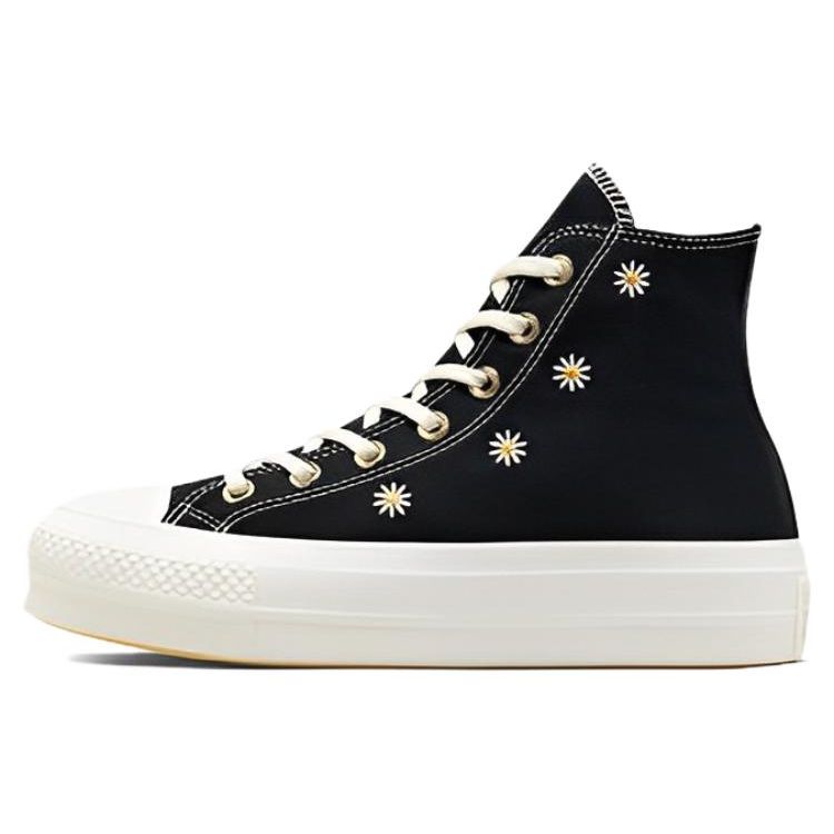 

Converse Chuck Taylor All Star Lift Platform High Festival Florals Women s Black Egret Light Gold A06115C EU 37