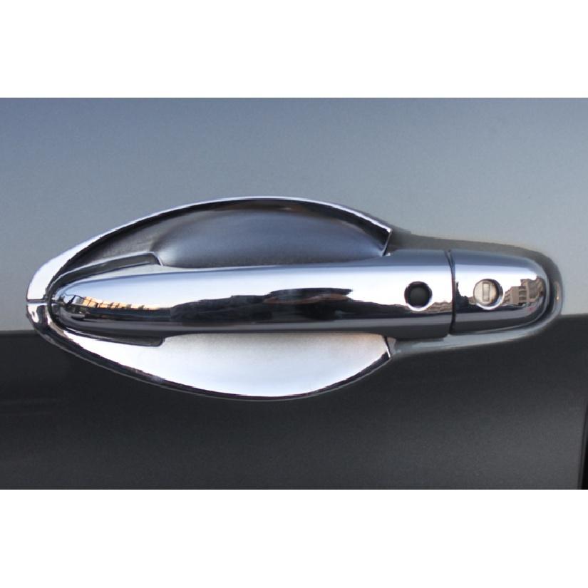 FUNDUOO For Honda CR-V CRV 2012 2013 2014 2015 New Chrome Door Handle Covers Trim With Two Smart Entry Buttons Car