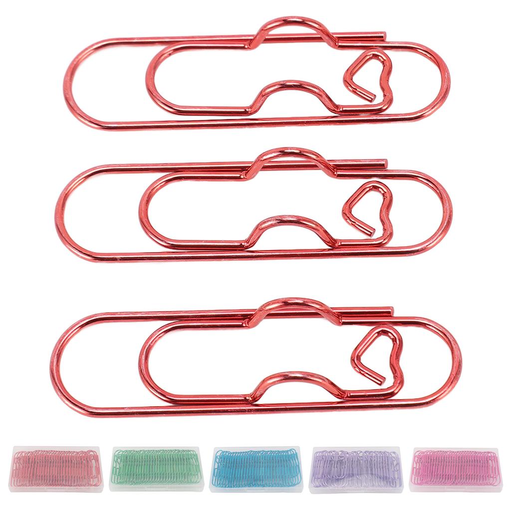 30 ks Kovové klipy na pera Nerezová ocel Multifunkční Přenosný Kovový klip na papír Klip na pero Držák pro