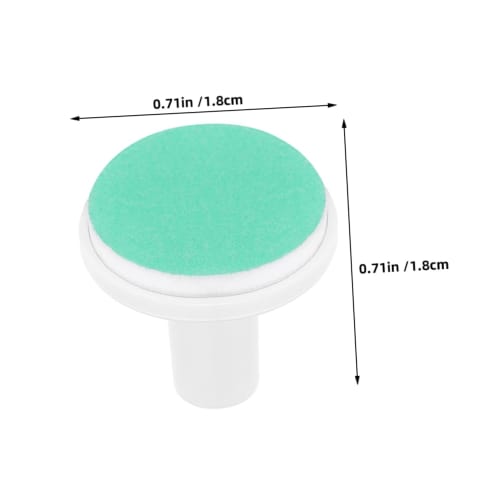 FRCOLOR Baby Nail Trimmer Replacement Pads, 10-Pack, Gentle Nail File Pads for Electric Nail Care, Multi-Purpose Replacement Heads for Toddlers