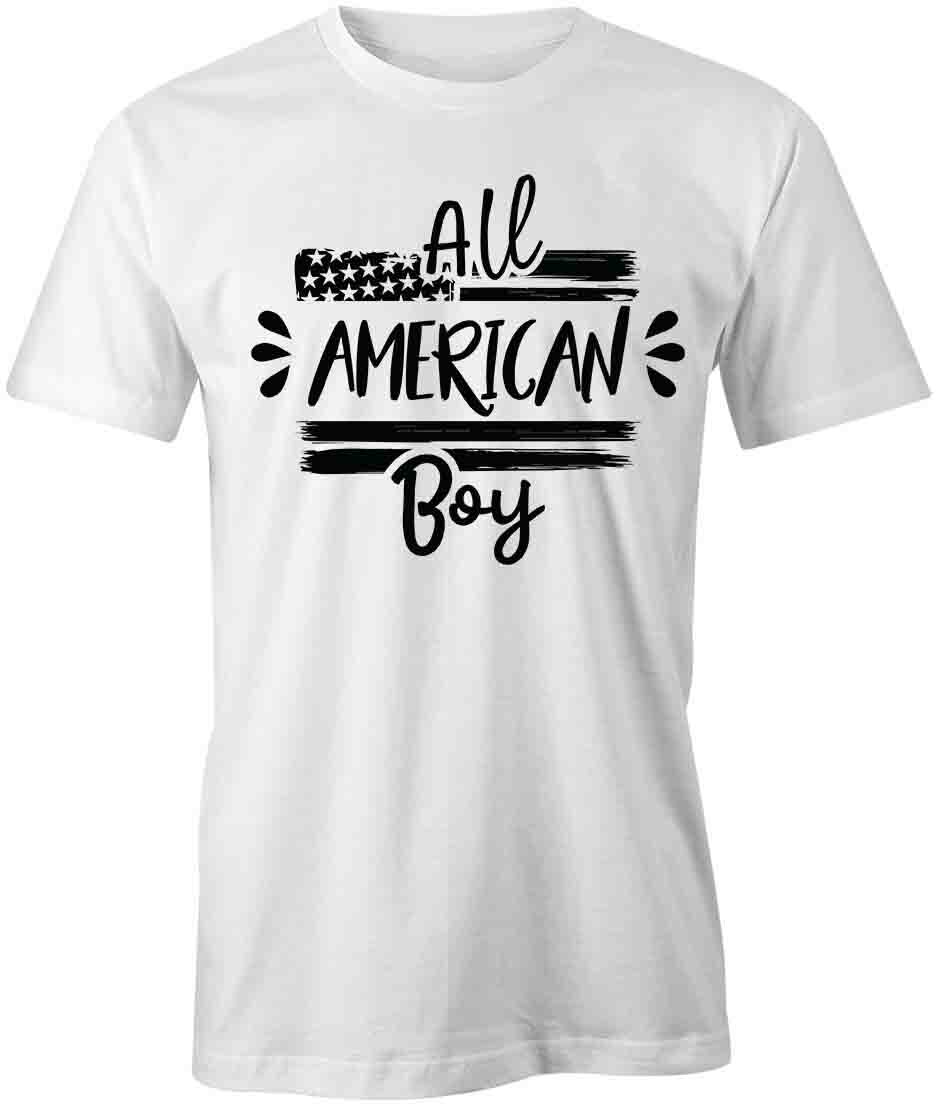 ALL AMERICAN BOY TShirt Tee Short-Sleeved Cotton USA CLOTHING S1WSA256 XXL