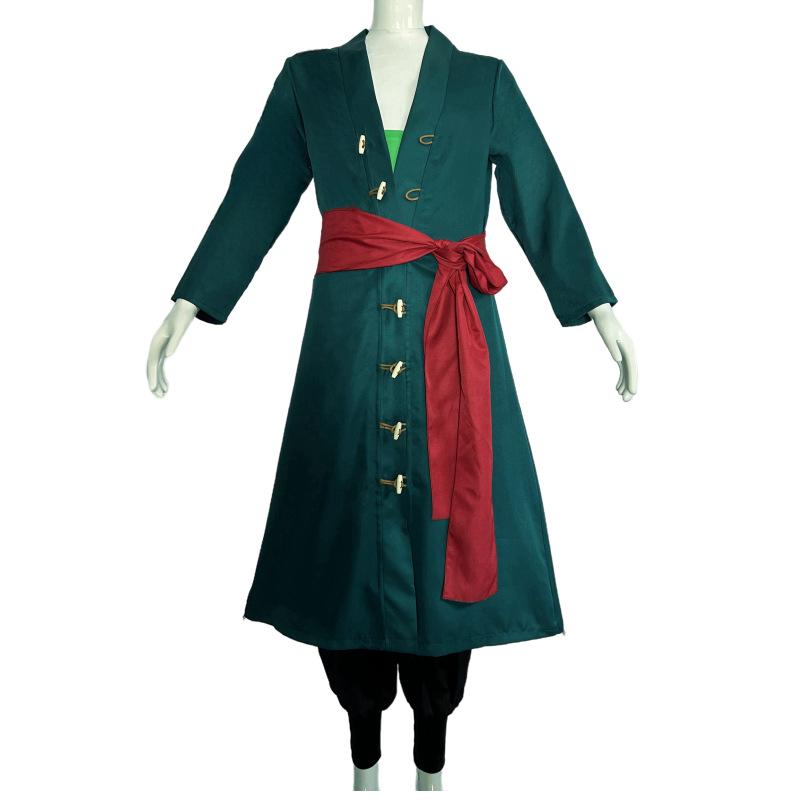 Fantasia Wano Country Roronoa Of Zoro Cosplay Kimono Anime Pirate Disfraz Costume Men Male Halloween Carnival Party Clothes