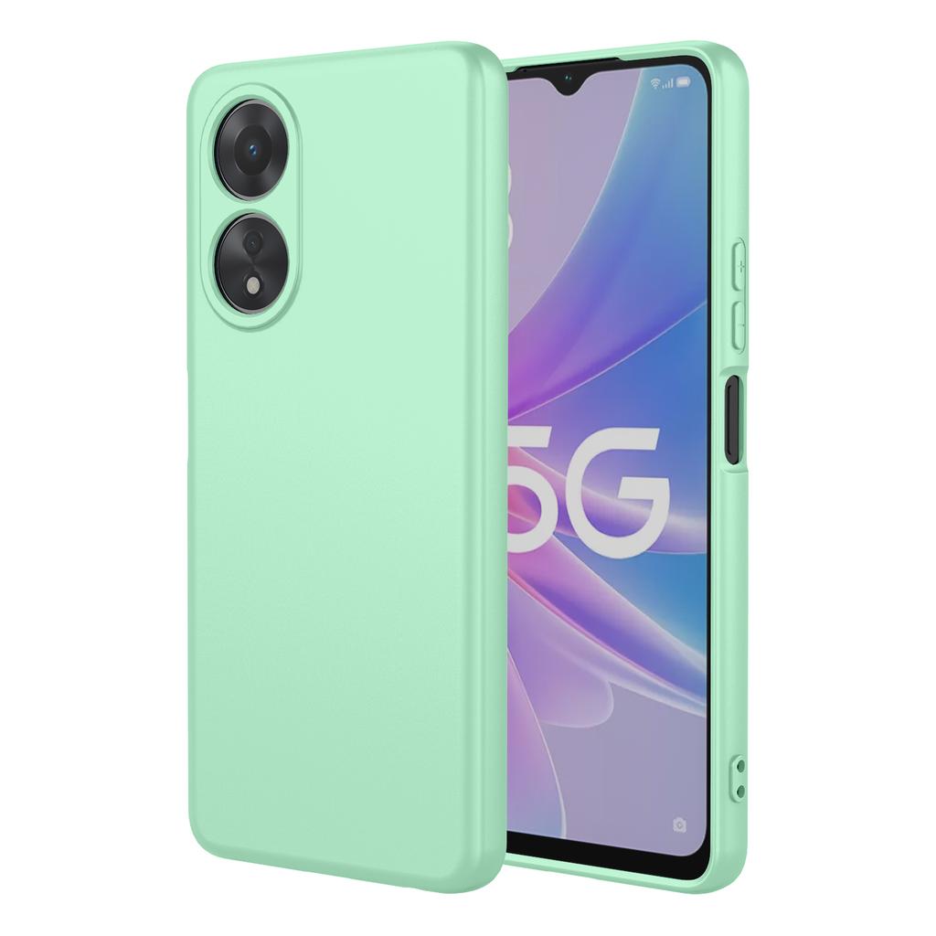 Flexible Liquid Silicone TPU Case For OPPO A60 A40 A40M A80 A79 5G A98 A78 A58 A38 A18 A3 Pro Protective Cover Fundas Coque Capa