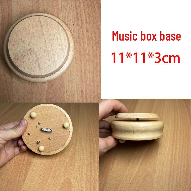 Spring-Wound Birthday Musical Jewelry Box for Girls