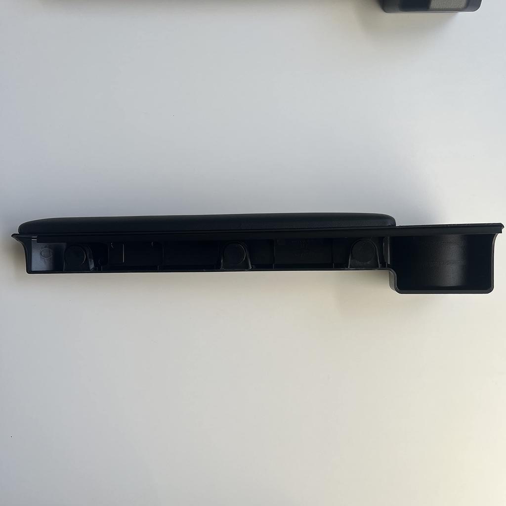 MASUYA Land Cruiser 70 Resale Drink Holder Armrest Door Side Extension Land Cruiser Interior Parts Custom Aftermarket Storage Tray Storage Box (Black)