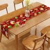 Shana Tova Table Runner Jewish Holiday Decor Reusable Rosh Hashanah New Year Kitchen Dining Table Runner Jewish Party Decor
