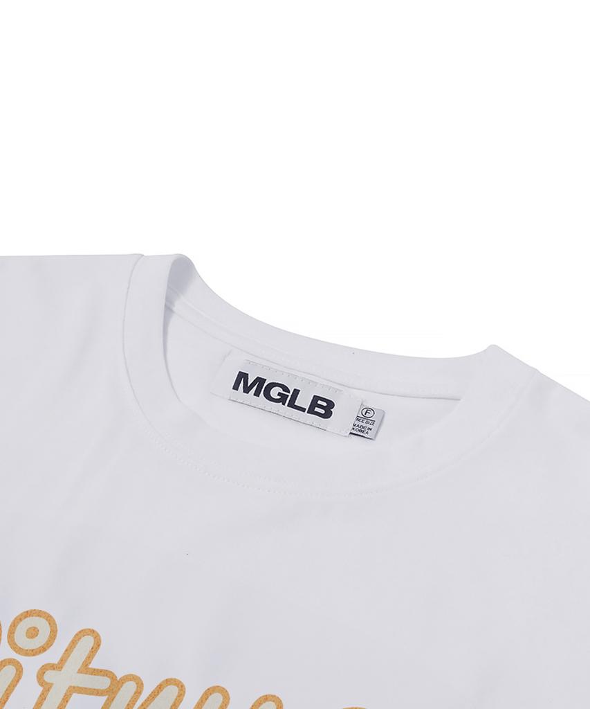 MATCHGLOBE Citrus Flavor Oversized Tee (White)