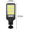 ikaufen 2200W 108 LED Solar Flood Light Security Motion Sensor Outdoor Yard Street Wall