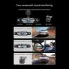 Dash Cam For Car 4 Channel Dash Camera Front Rear Left Right Recorder 1080P High Definition With 32G Card Reversing Image