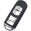 4 Buttons Replacement Key Fob Cover Case Fit for Mazda Mazda 3 6 8 Miata MX-5 CX-3 CX-5 CX-7 CX-9 Keyless Entry Key Fob Shell