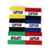 6-Pack Adult and Youth Soccer Captain Armbands, Six Colors Soccer Band Soccer Captain Armbands