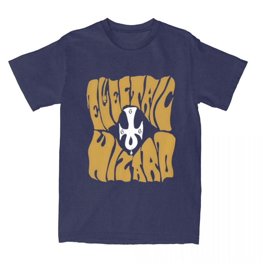 Gold Electric Wizard for Men Women T Shirt Merch Awesome Tees T-Shirt Pure Cotton Adult Clothes