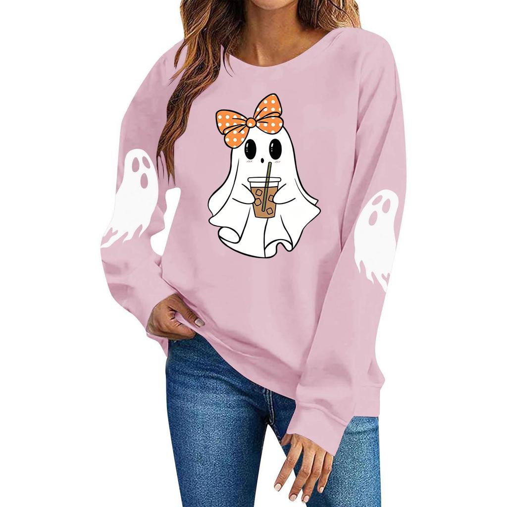 Women's Casual Halloween Hoodie Sweatshirt