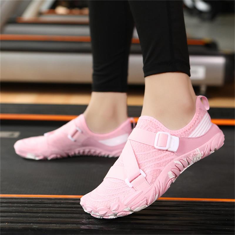 35-46 Unisex Multifunctional Solid Color Buckle Yoga Fitness Shoes Swimming Shoes Women's Large Size Water Sneakers Beach Shoe