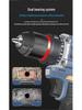 Rechargeable Brushless Electric Drill & Screwdriver - Handheld Lithium Battery Impact Gun for Household Use