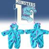 Baby Monsters Onesie University Sullivan Cosplay Costume Zipper Outfit Halloween