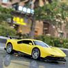 1/32 Laferrari  P80C Alloy Racing Car Model Diecast Metal Toy Sports Car Model Simulation Sound and Light Collection Children Gift