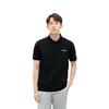 Li Ning Polo Shirts Men's Black Polo Collar Thin Straight Fit YPLT025-1