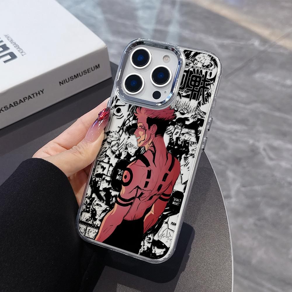 New Jujutsu Kaisen Anime Phone Case For iPhone 17 16e 16 15 14 13 12 11 Mini Pro Max X XR XSMAX 8 7 Air Plus Transparent Cover
