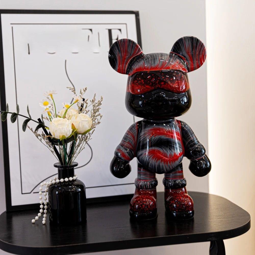 Gewalttätiges Bären-Sparschwein, Wassertransferdruck, Wohnzimmer, Leichter Luxus, Schlicht, Trendig, Dekorative Artikel, TV-Schrank, Weinschrank, Eingangsbereich