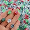 6pcs Glass Stripe Ocean Animal Fish Beads For Jewelry Making Supplies Small Hole Spacer Bead Accessories DIY Bracelets Necklace