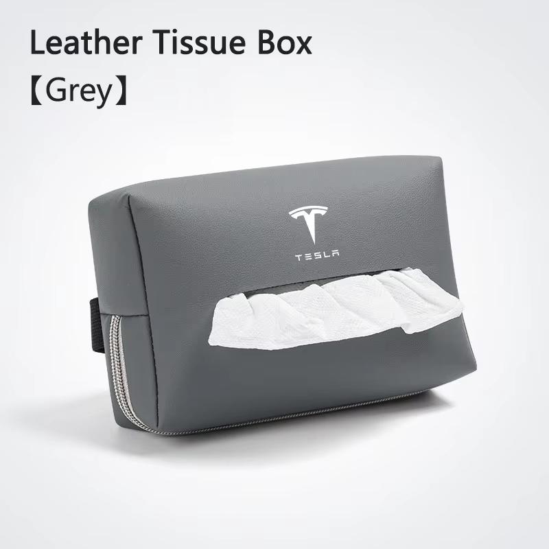 Auto Innenraum Taschentuchtasche Sitzlehne Taschentuch Aufbewahrungsbox Halter Zubehör Für Tesla Model 3 Model S X Model Y Roadster SpaceX