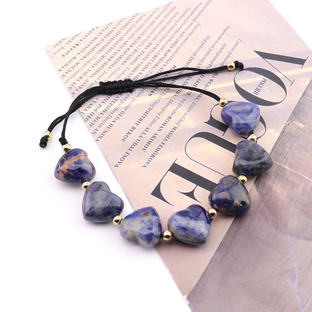 Seven Chakra Natural Stone Crystal Yoga Bracelet