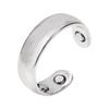Magnetic Acupressure Ring Zinc Alloy Ring Hypoallergenic Open Design Ring Promotes Sleep Quality Stress Reduction for Men Women