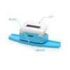 Wave Hobby Tool Series HG Detail Punch, Trapezoid 5, Plastic Model Tool, HT-492, Light Blue