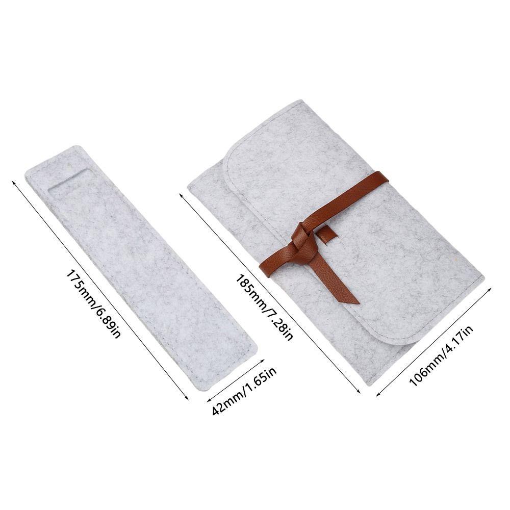 Felt Pen Pouch Multifunctional Pen Protective Sleeve Simple Pen Curtain Back To School