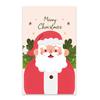 30Pcs Merry Christmas Gift Cards Greeting Card Christmas Tree Stickers Cute Design For 2022 New Year Gift decoration card