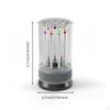 9 Pieces Precision Screwdriver Set Knurled Small Color Coded Tool for