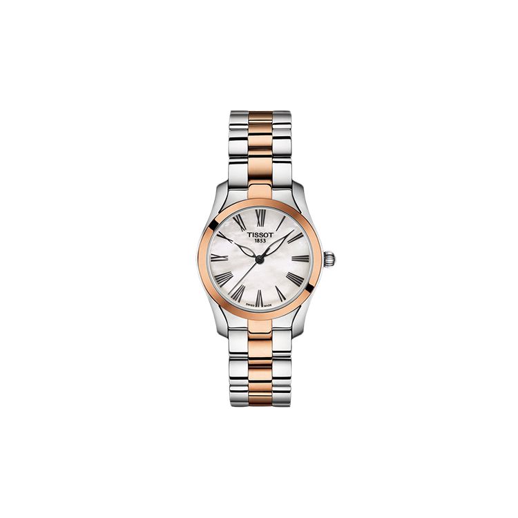 Tissot Men's White Seastar Series Quartz Movet 30M Water Resistant Watch 30Mm Dial Stainless Steel Case Stainless Steel Bracelet T112.210.22.113.01