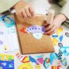 Holz-Klopfpuzzle Kinderspielzeug Kork Holzhammer Klopfnagel Universum Verkehr Tierpuzzle Lernspielzeug Set