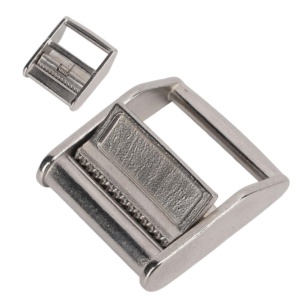 Klemmschloss Spanngurt Verschluss Gurtbandschnalle Edelstahl 38mm Breite für Sicherheit Marine