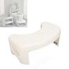 Toilet Stool Foldable Curve U Design Antislip Portable Easy Storage Poop Stool for Batchroom