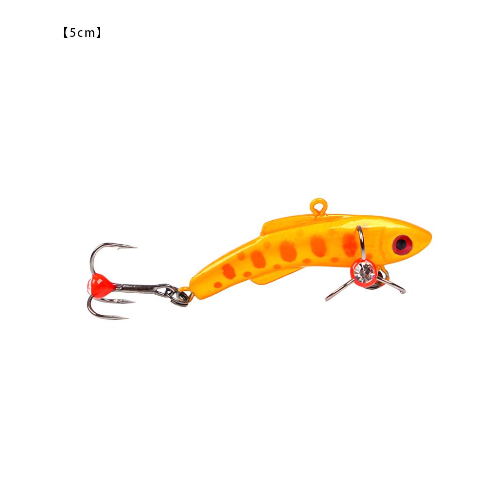 1PCS Lure Bait Outdoor Fishing Artificial Plastic Bait Ice Fishing With 3D Eyes Fishing Supplies Fishing Tackle 4\.3CM/5CM/5\.5CM