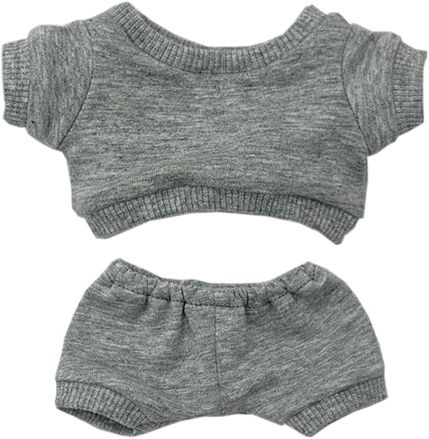 

AXLUCE Плюшевая одежда - Плюшевые штаны - Одежда - Кукла 10 см (Серый, 10см)