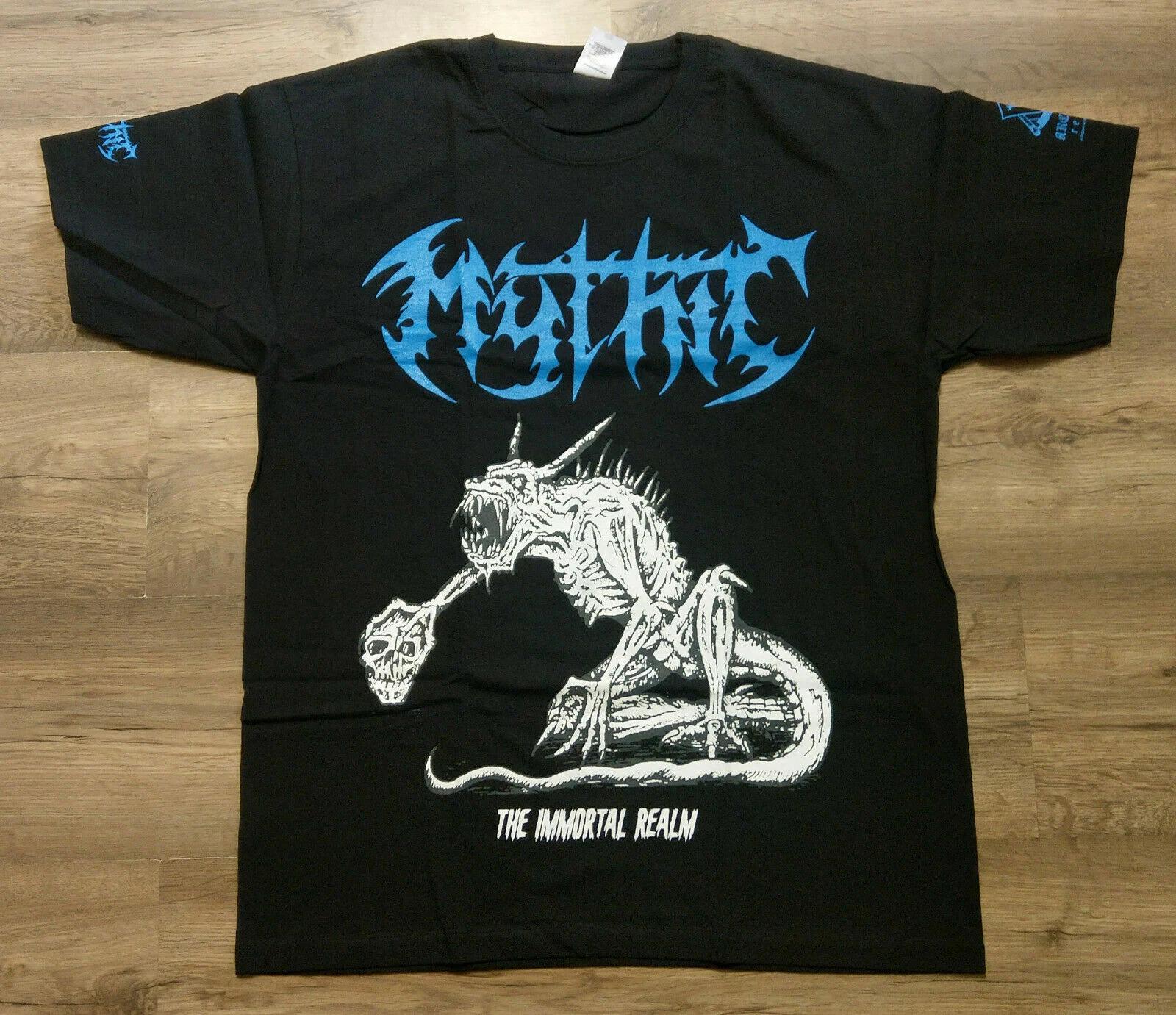 MYTHIC - The Immortal Realm (T-Shirt) MAyhem Dark Throne Bathory S
