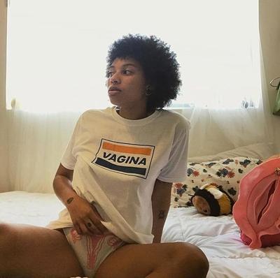 Vagina Unisex tričko Funny T Shirt Vagina Graphic Tee Cool Tumblr Tee