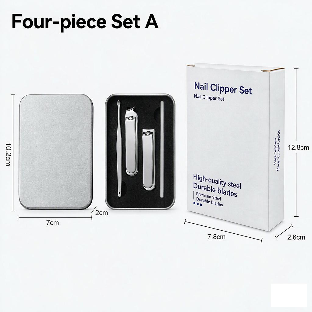 Xiaomi Thickened Nail Clipper Set Nail Tools Diagonal Mouth Glass Fillet Nail Clippers for Personal Hygiene And Grooming