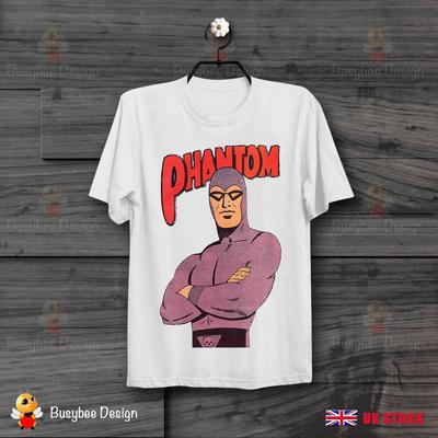 The  Phantom Superhero Cartoon Hero Unisex Retro  Vintage  T Shirt B47