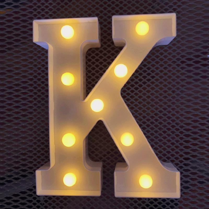Popular 26-Letter Alphabet, Number & Symbol Lights for Events & Decor