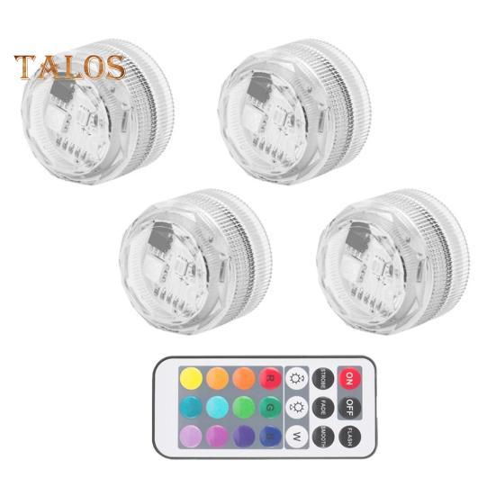 

Светодиодные капсульные лампы для Ninja Slushi FS301/FS300, невидимый дизайн, 13 цветов, 4 режима, меняющие цвет стручки размером с крышку бутылки с дистанционным управлением 4pcs