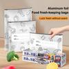 10Pcs Aluminum Foil Fresh-Keeping Bags Reusable Self-Seal Avoid Light Packaging Bag Thickened Food Storage Bags For Fruit Meat
