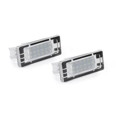 2x פנסי לוחית רישוי LED ללא שגיאות לרנו Espace Laguna Scenic Fluence Dacia Duster לוגאן מספר מנורות