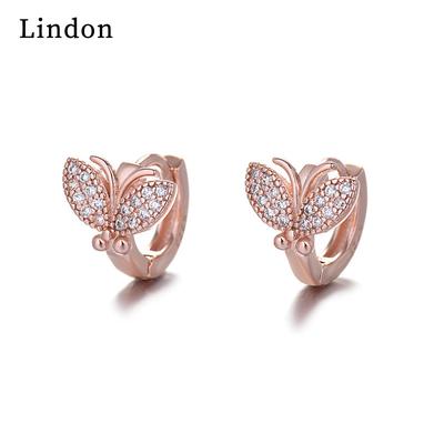 Lindon Damen-Ohrringe aus Zirkon-Kupferlegierung – Ohrringe mit Anhänger für Hochzeit, Party, Geschenk